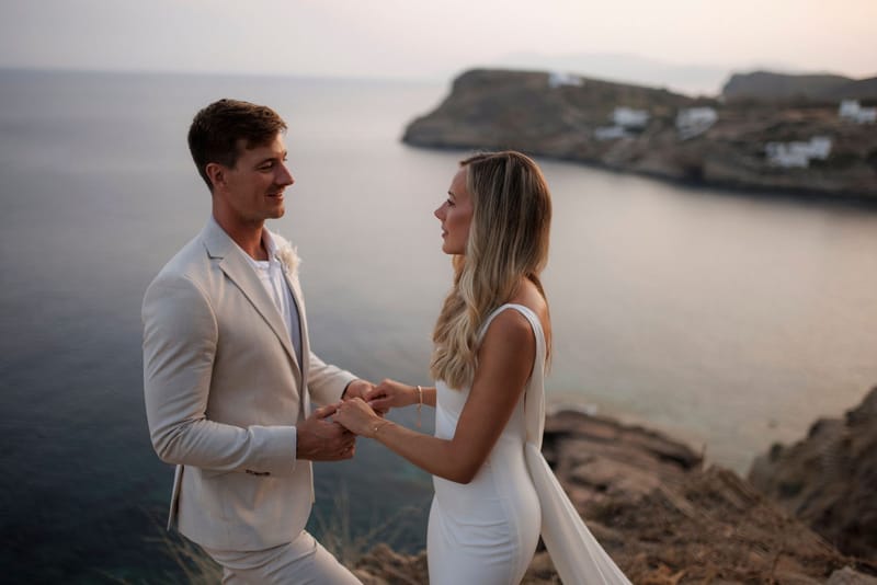 Becca & Phil Wedding in Ios Island 