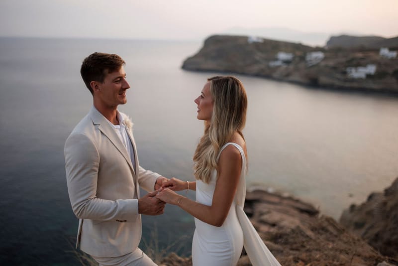 Becca & Phil Wedding in Ios Island 