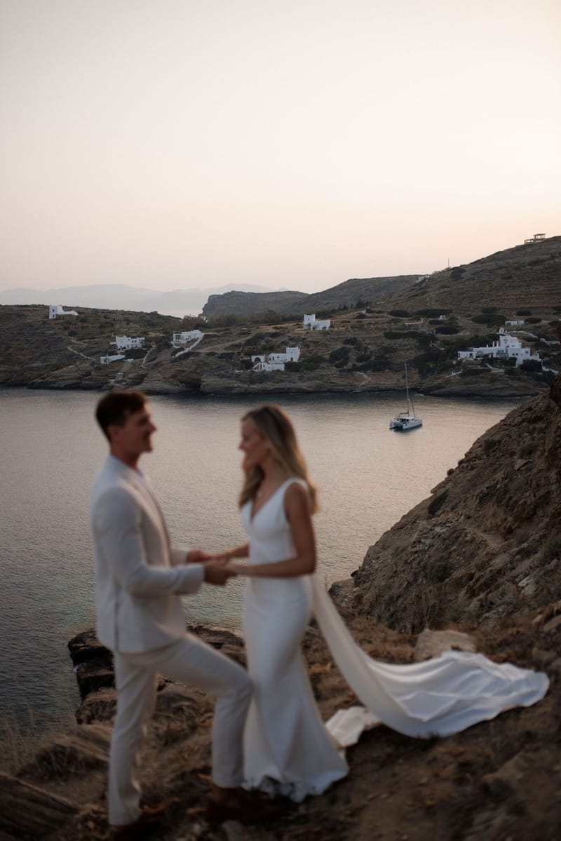Becca & Phil Wedding in Ios Island 
