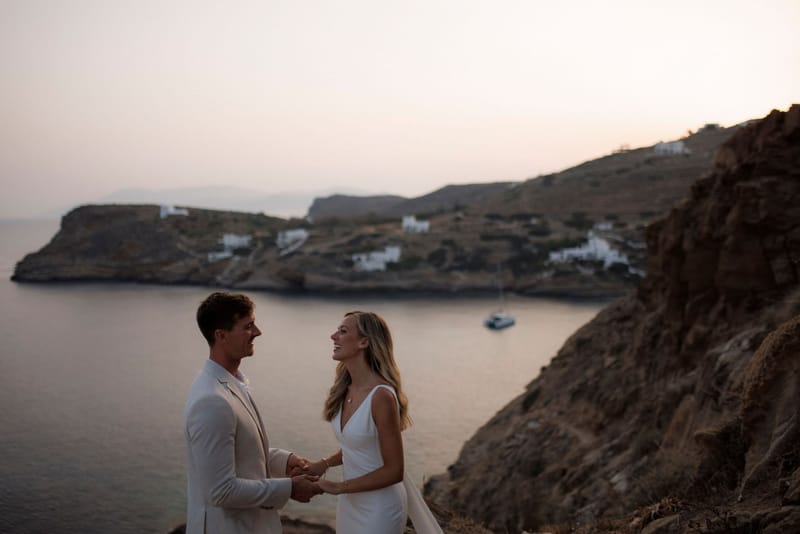 Becca & Phil Wedding in Ios Island 