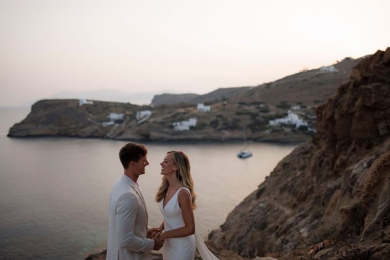Becca & Phil Wedding in Ios Island 