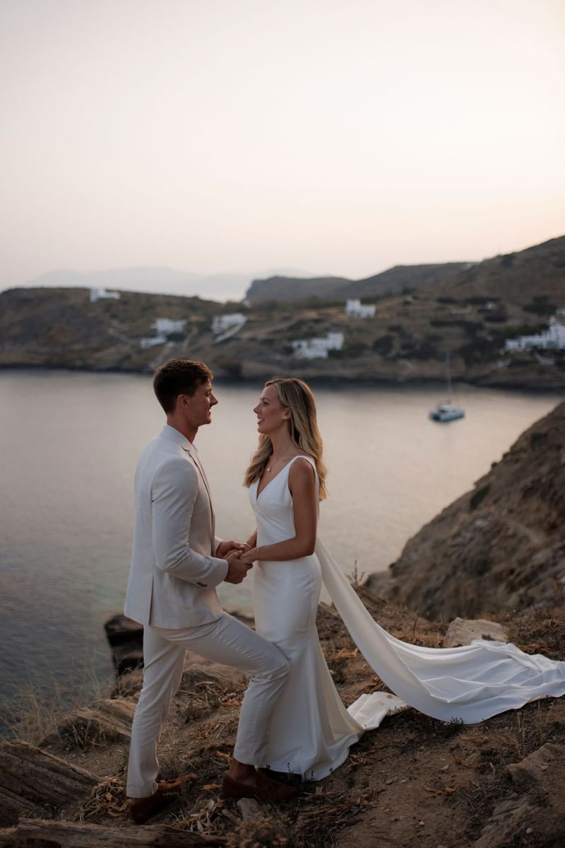 Becca & Phil Wedding in Ios Island 