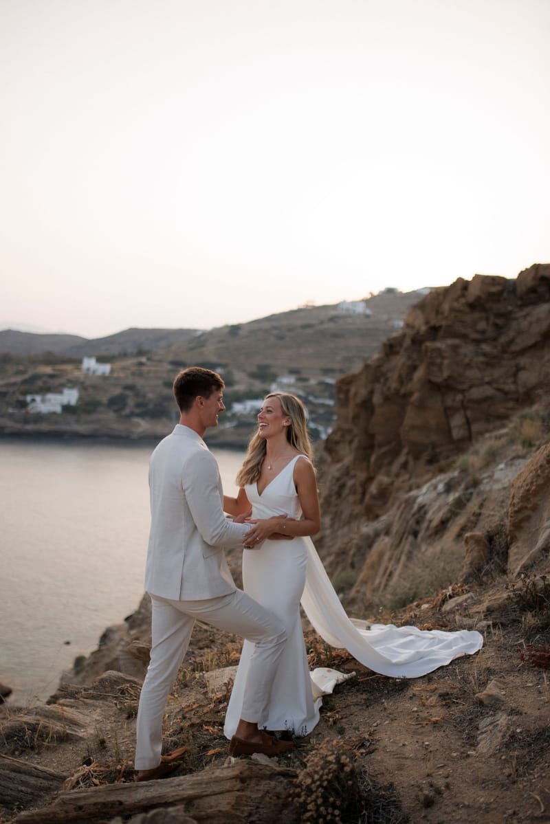 Becca & Phil Wedding in Ios Island 