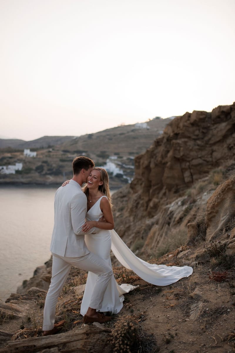 Becca & Phil Wedding in Ios Island 
