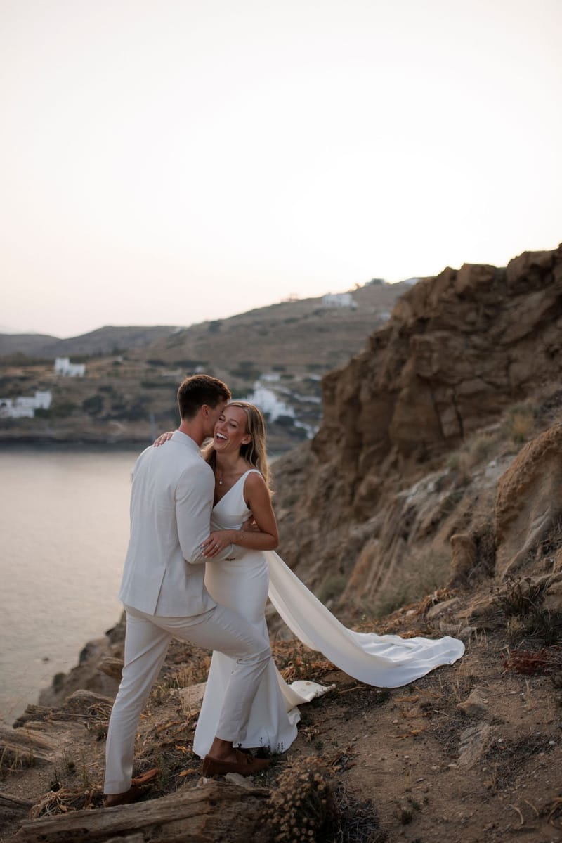 Becca & Phil Wedding in Ios Island 