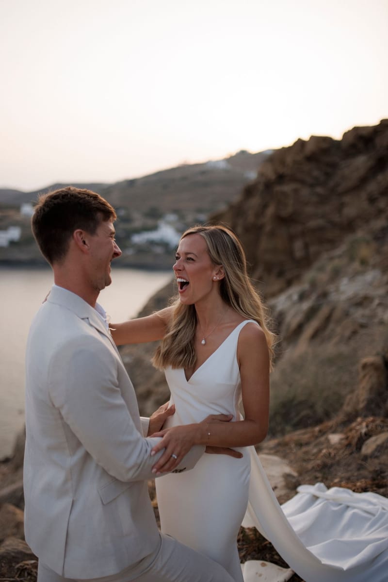 Becca & Phil Wedding in Ios Island 