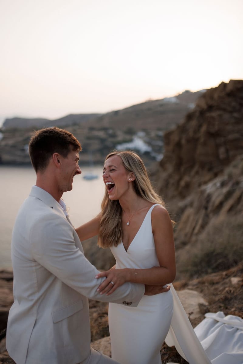 Becca & Phil Wedding in Ios Island 