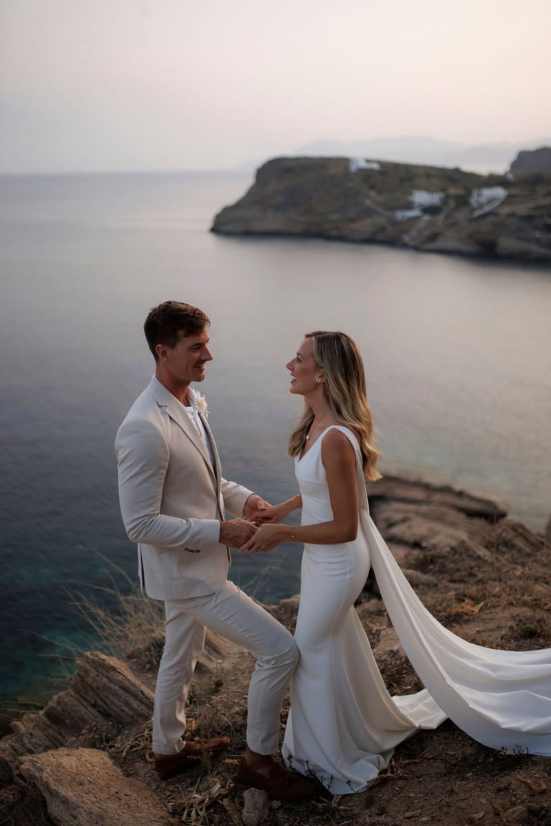 Becca & Phil Wedding in Ios Island 