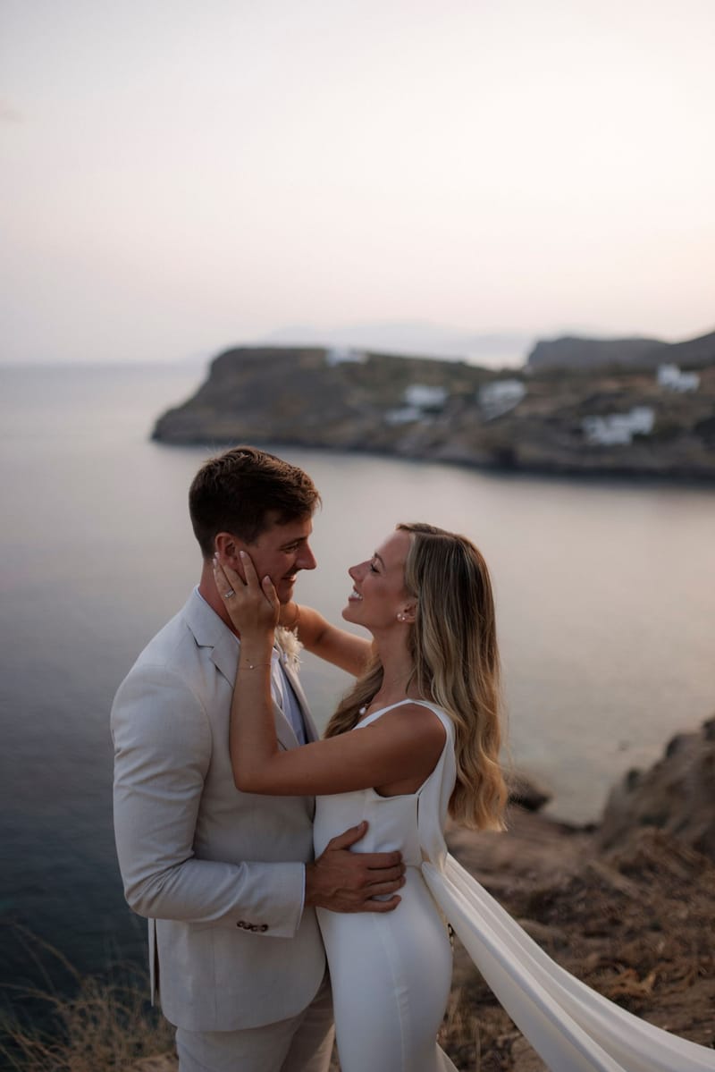 Becca & Phil Wedding in Ios Island 