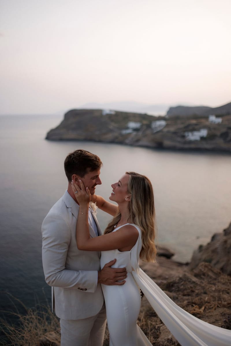 Becca & Phil Wedding in Ios Island 