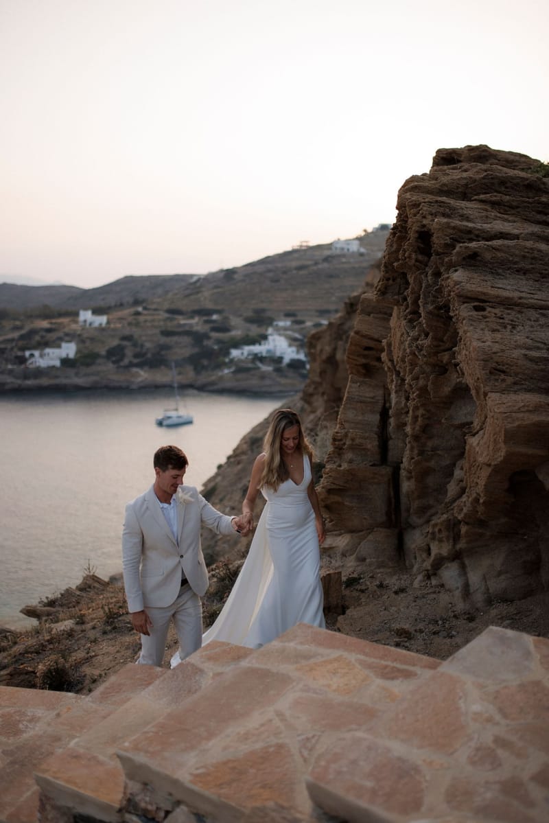 Becca & Phil Wedding in Ios Island 