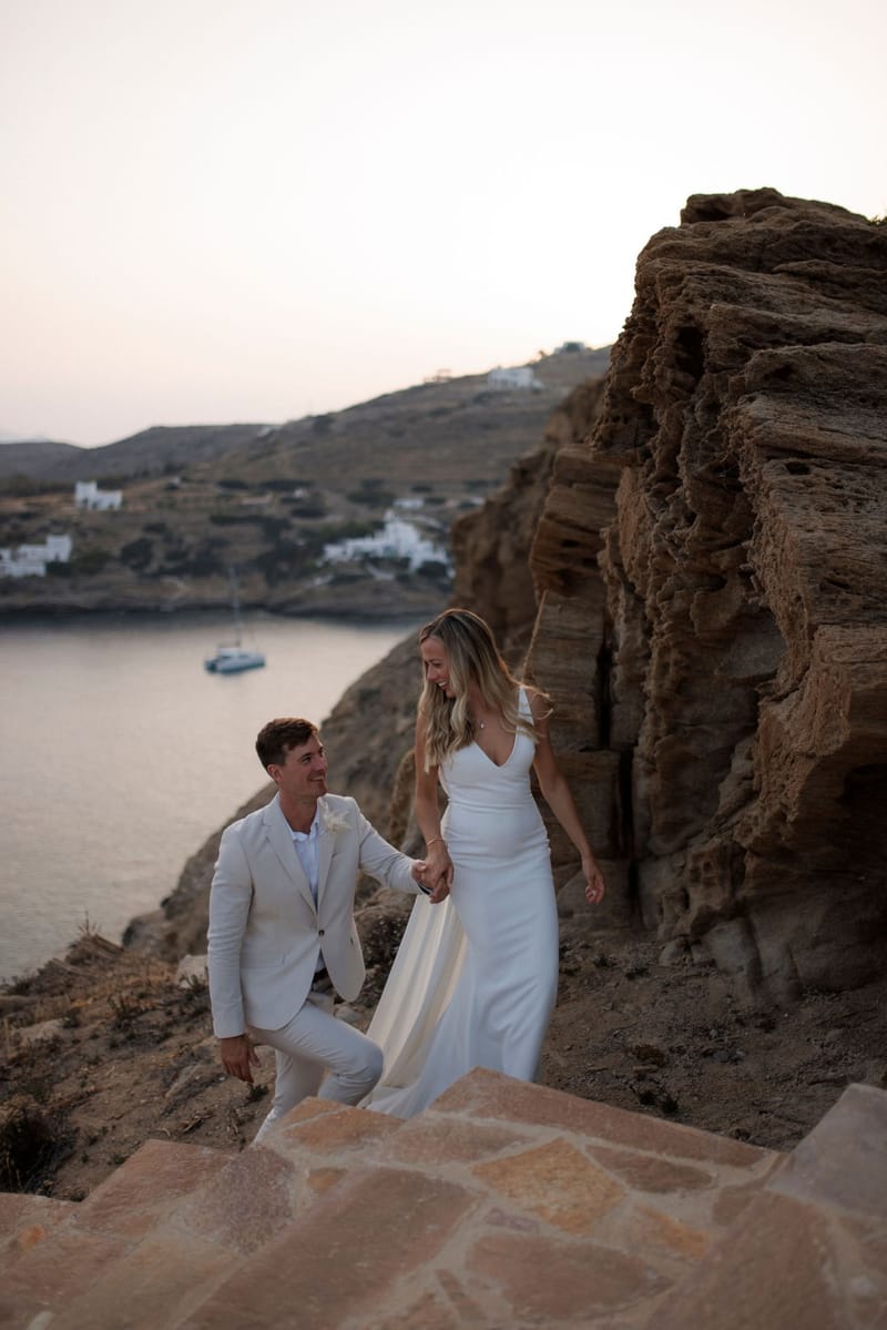 Becca & Phil Wedding in Ios Island 