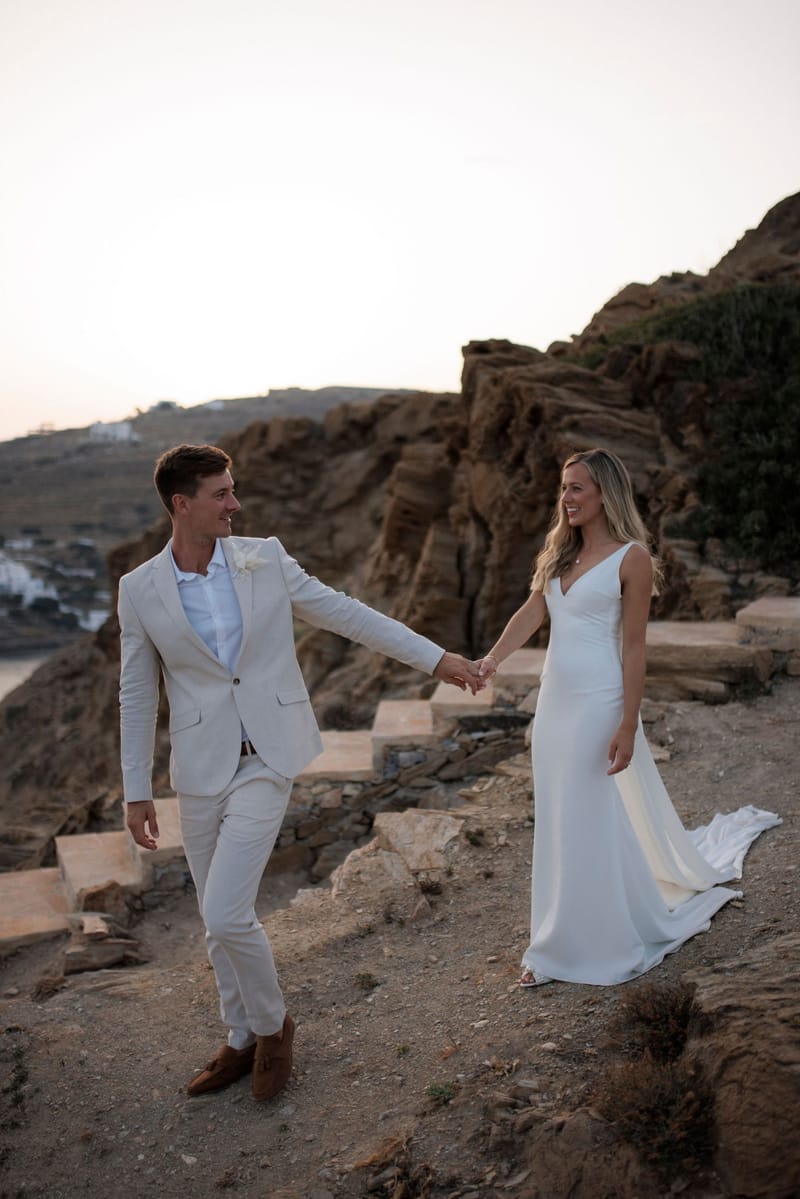 Becca & Phil Wedding in Ios Island 