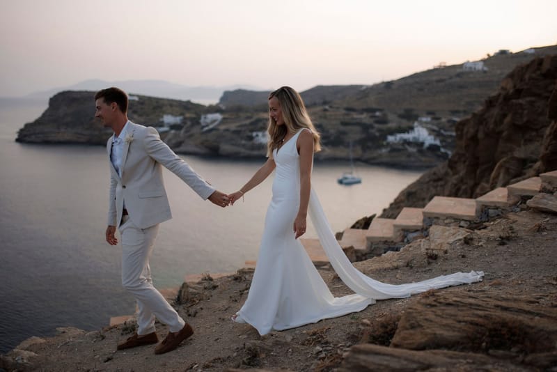 Becca & Phil Wedding in Ios Island 