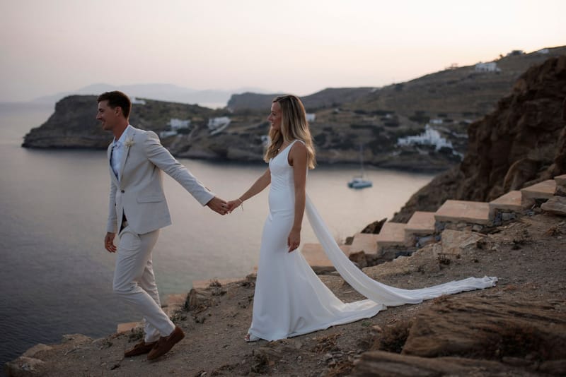 Becca & Phil Wedding in Ios Island 