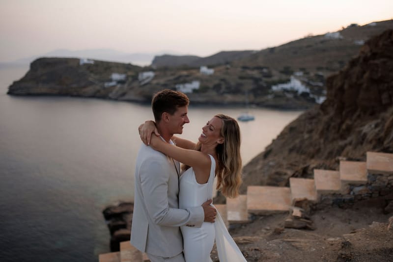 Becca & Phil Wedding in Ios Island 