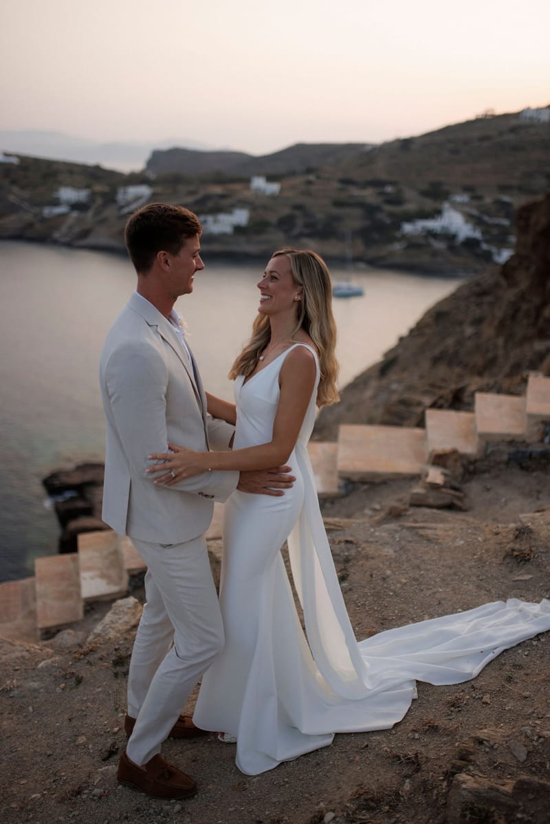 Becca & Phil Wedding in Ios Island 