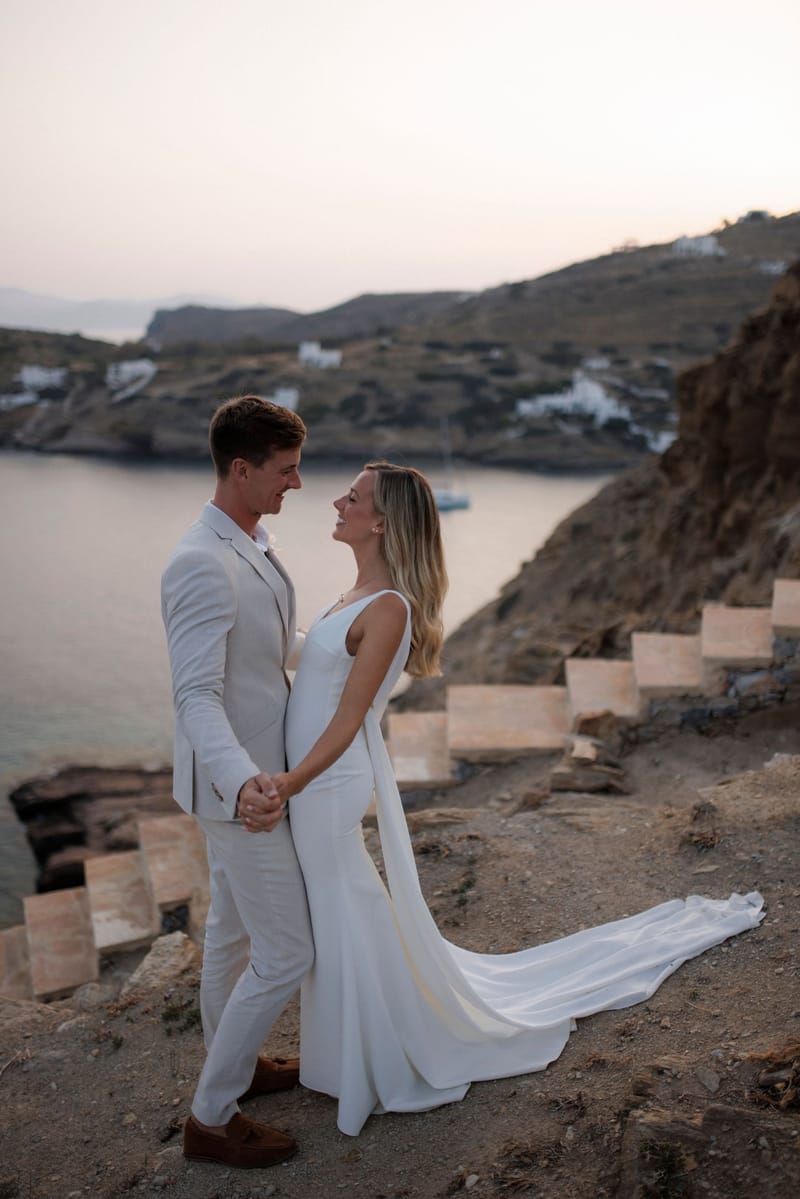 Becca & Phil Wedding in Ios Island 
