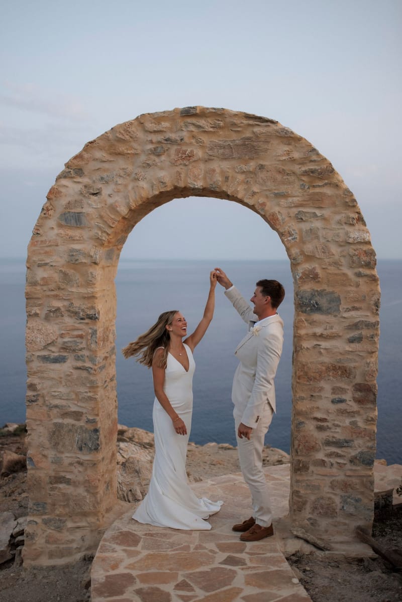 Becca & Phil Wedding in Ios Island 