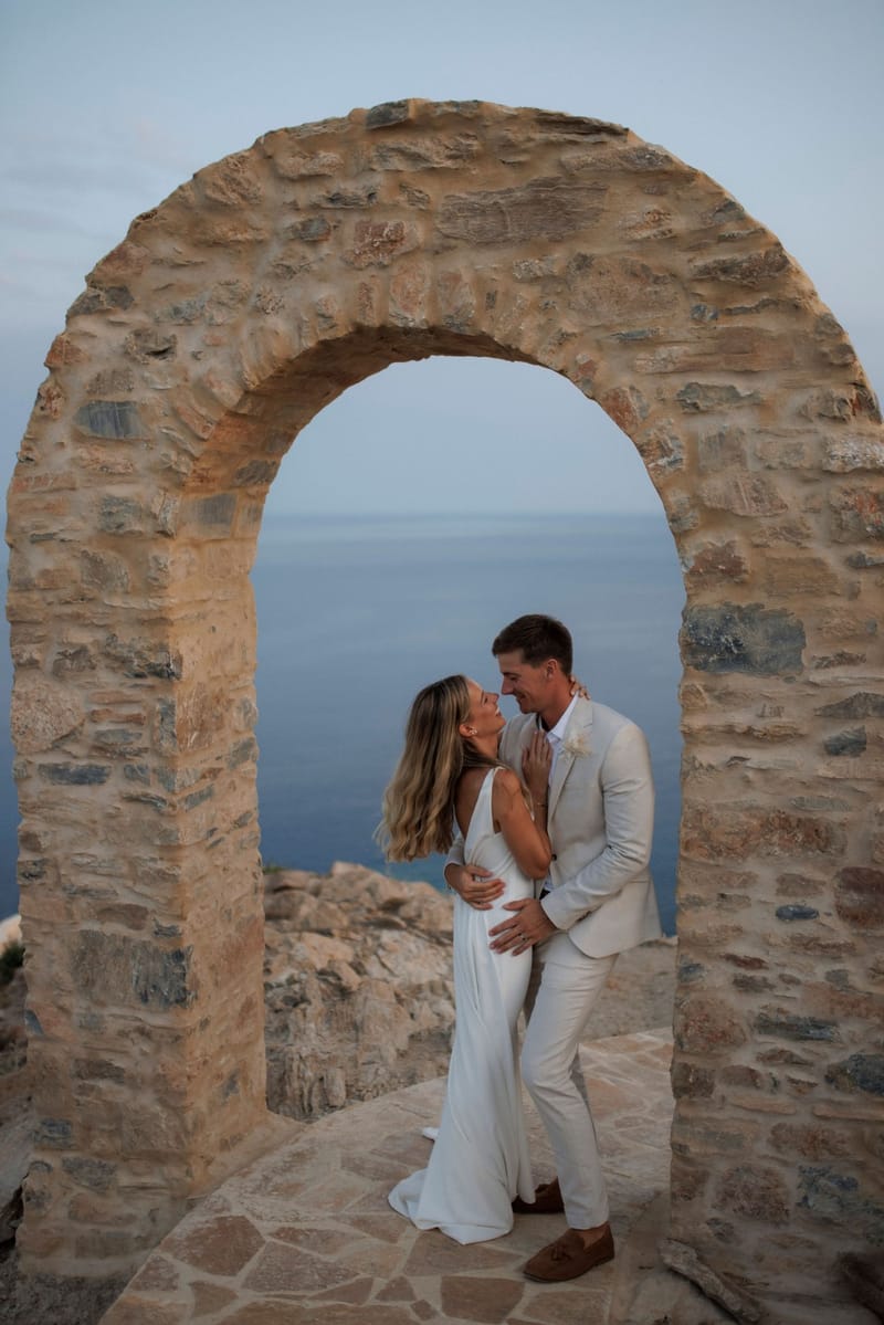 Becca & Phil Wedding in Ios Island 