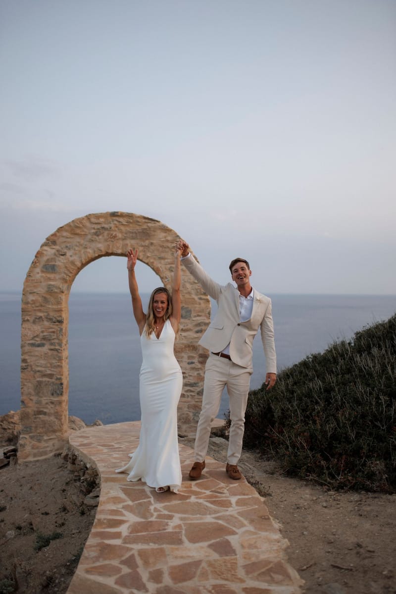 Becca & Phil Wedding in Ios Island 