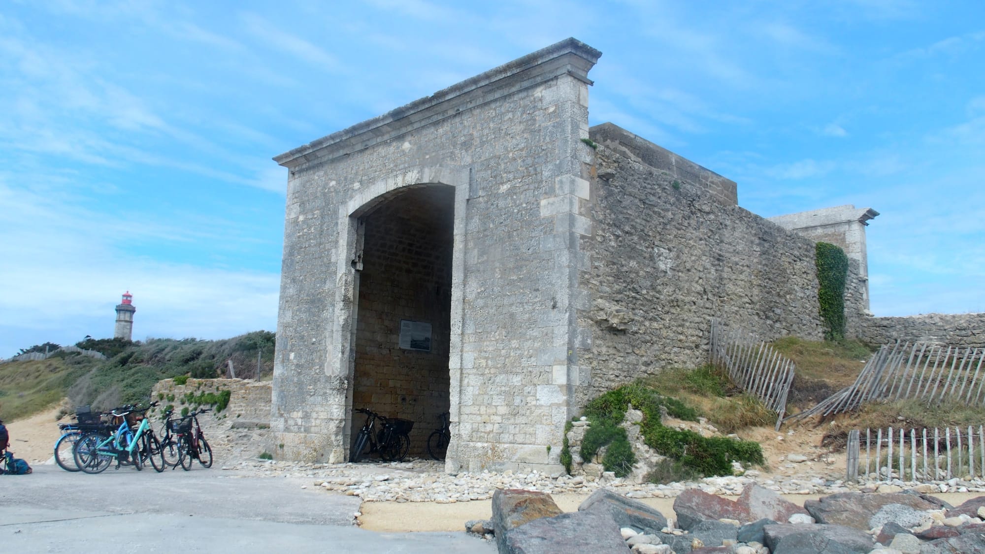 L'abri du canot de sauvetage de Saint-Clément-des-Baleines