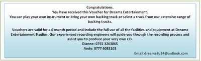 Gift Vouchers image