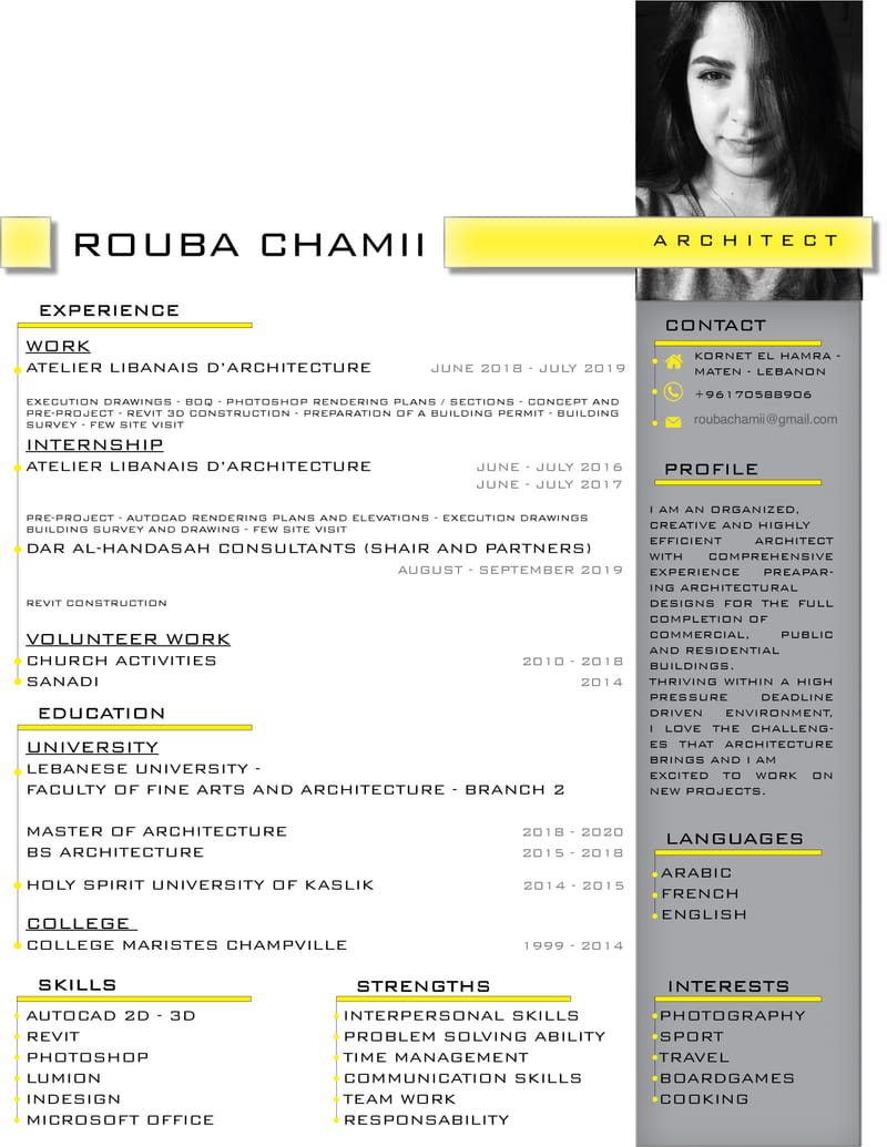 My Curriculum Vitae