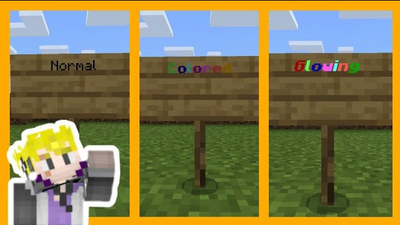 Color and Style Text in Minecraft