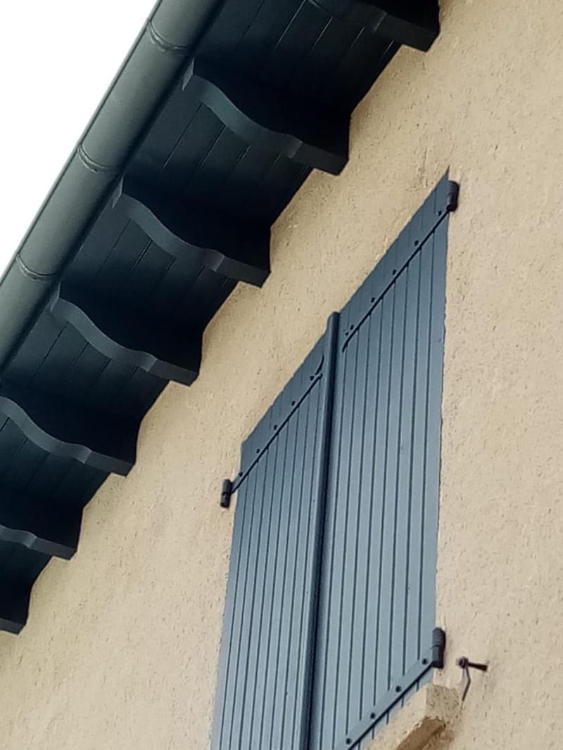 Pose avant toit en PVC &amp; ALU