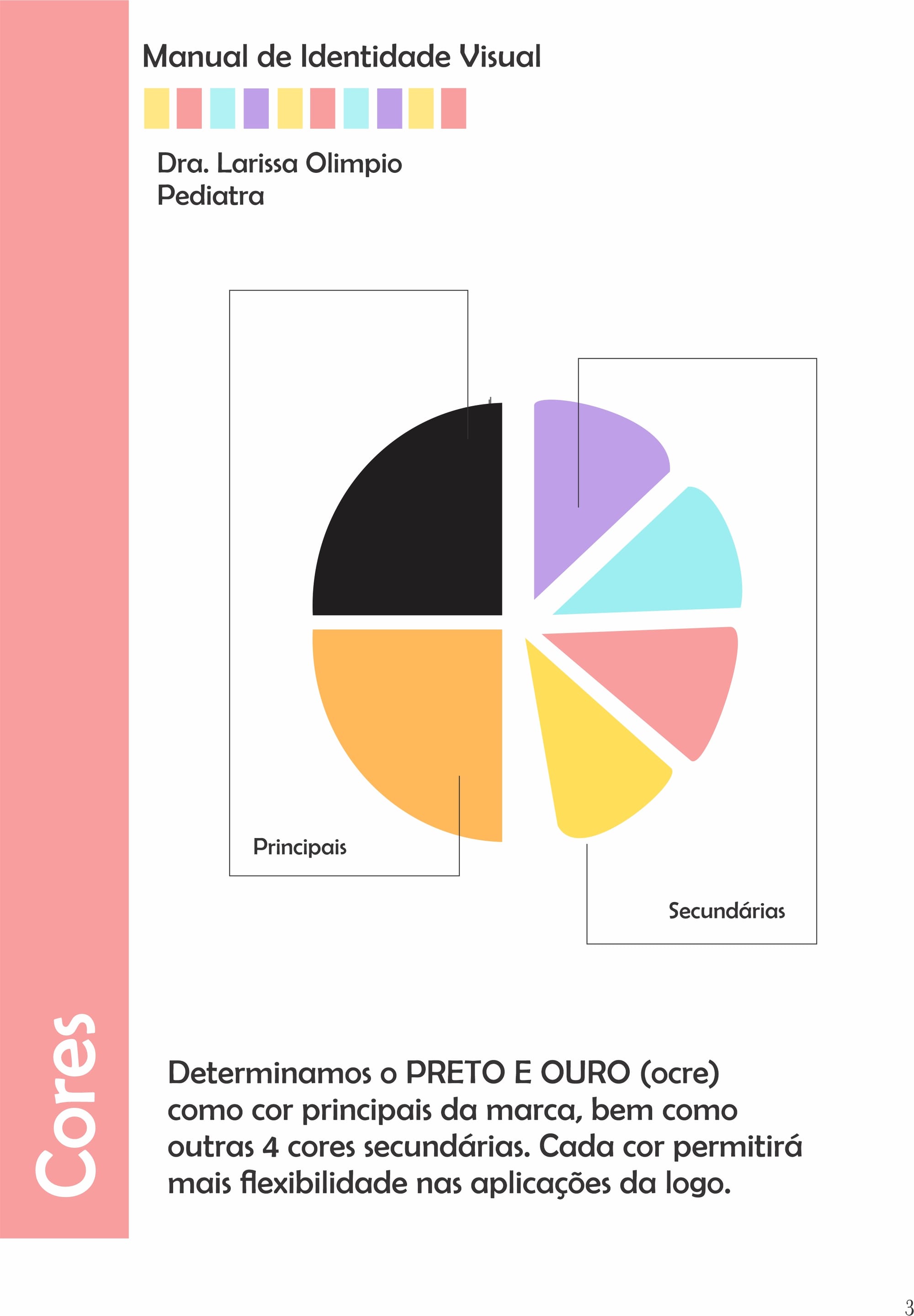 Identidade visual- Dra. Larissa Olímpio