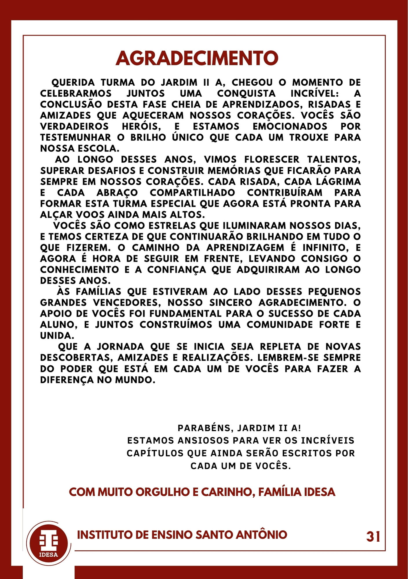 Revista  ilustrada de formandinhos