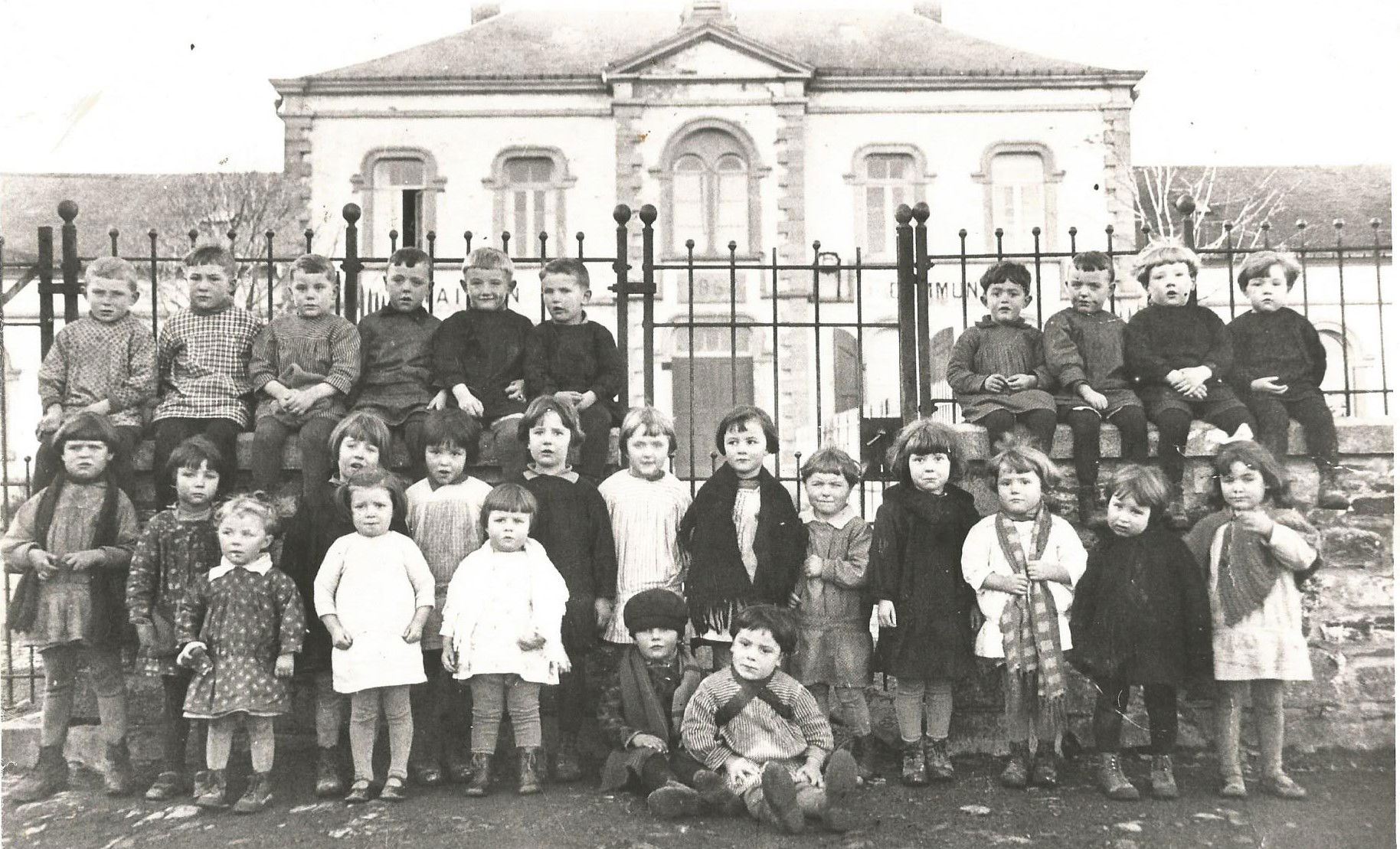 Ecole de Ochamps en 1932