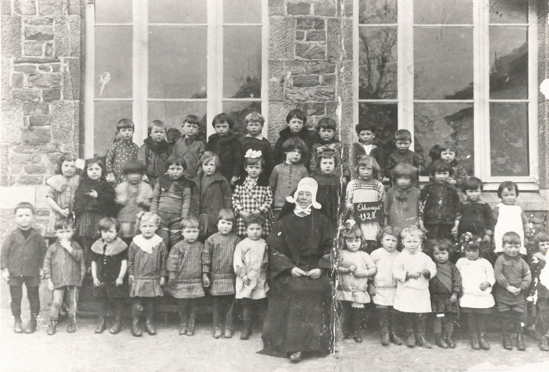 Ecole de Ochamps en 1928