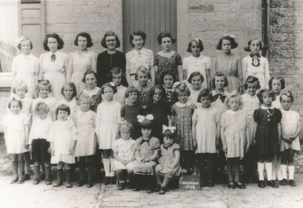 Ecole de Transinne en 1942