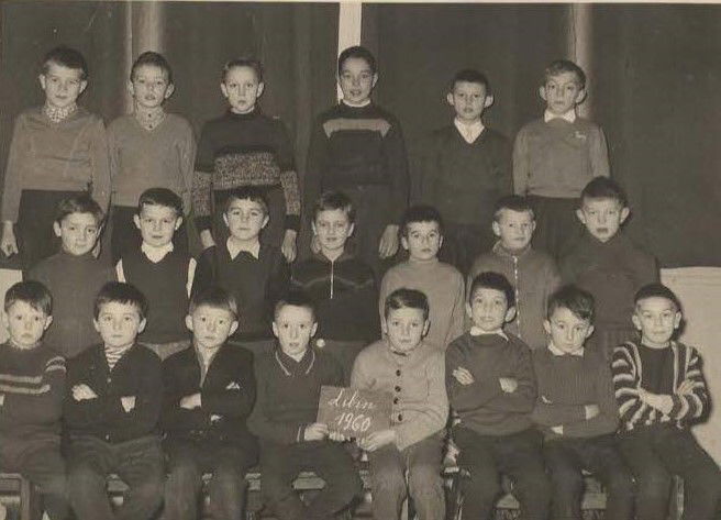 Ecole primaire Libin en 1960