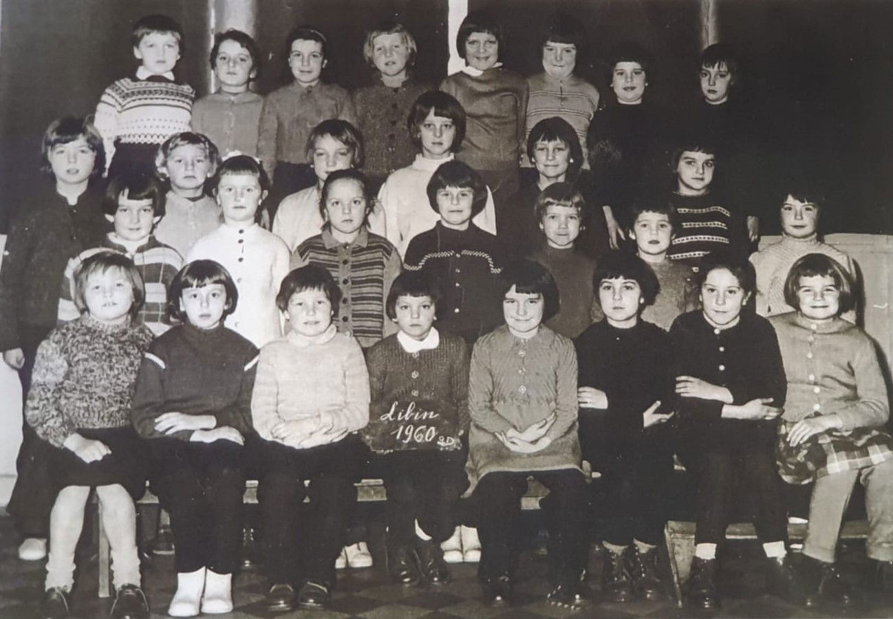 Ecole des filles Libin 1960