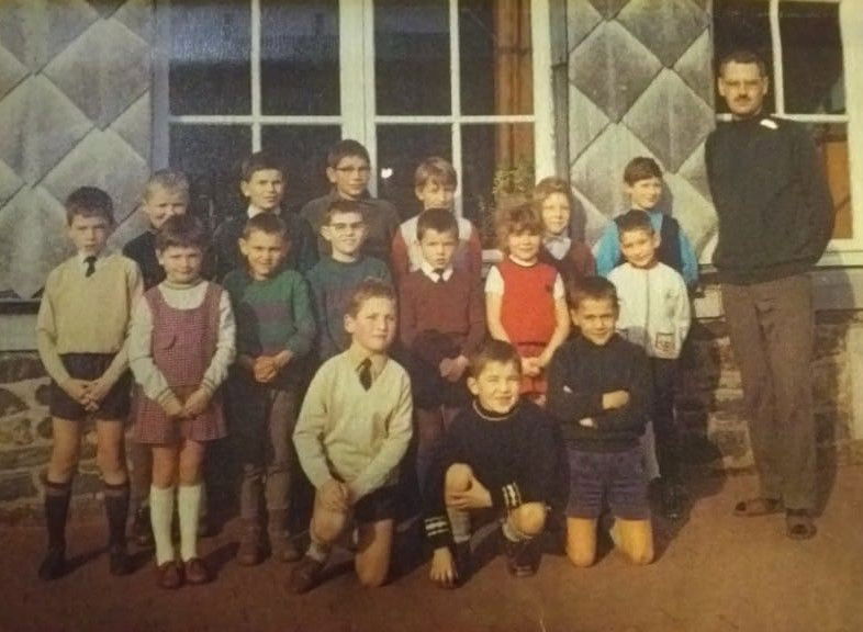 Ecole de Glaireuse en 1969