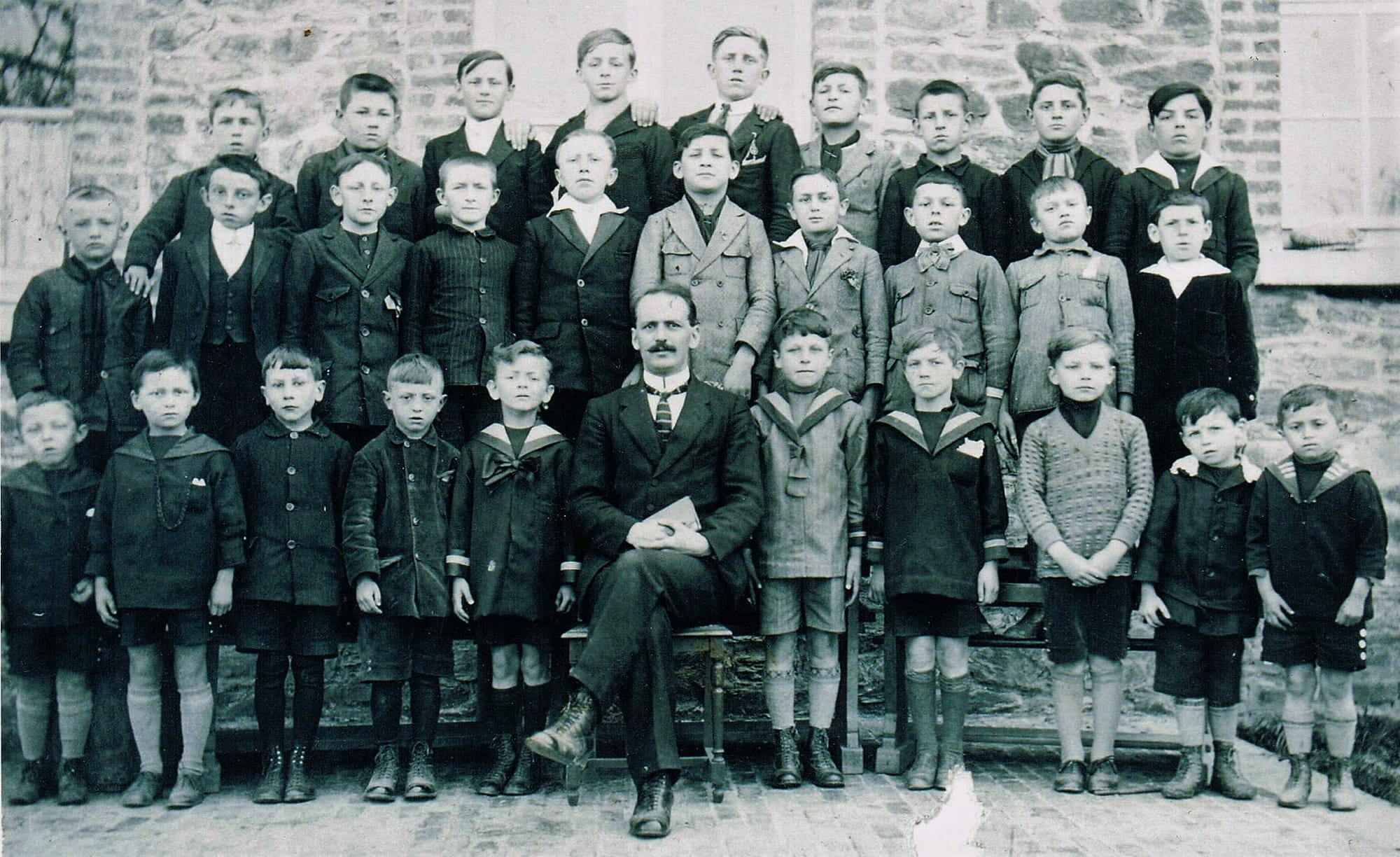 Ecole communale de Villance en 1925/26