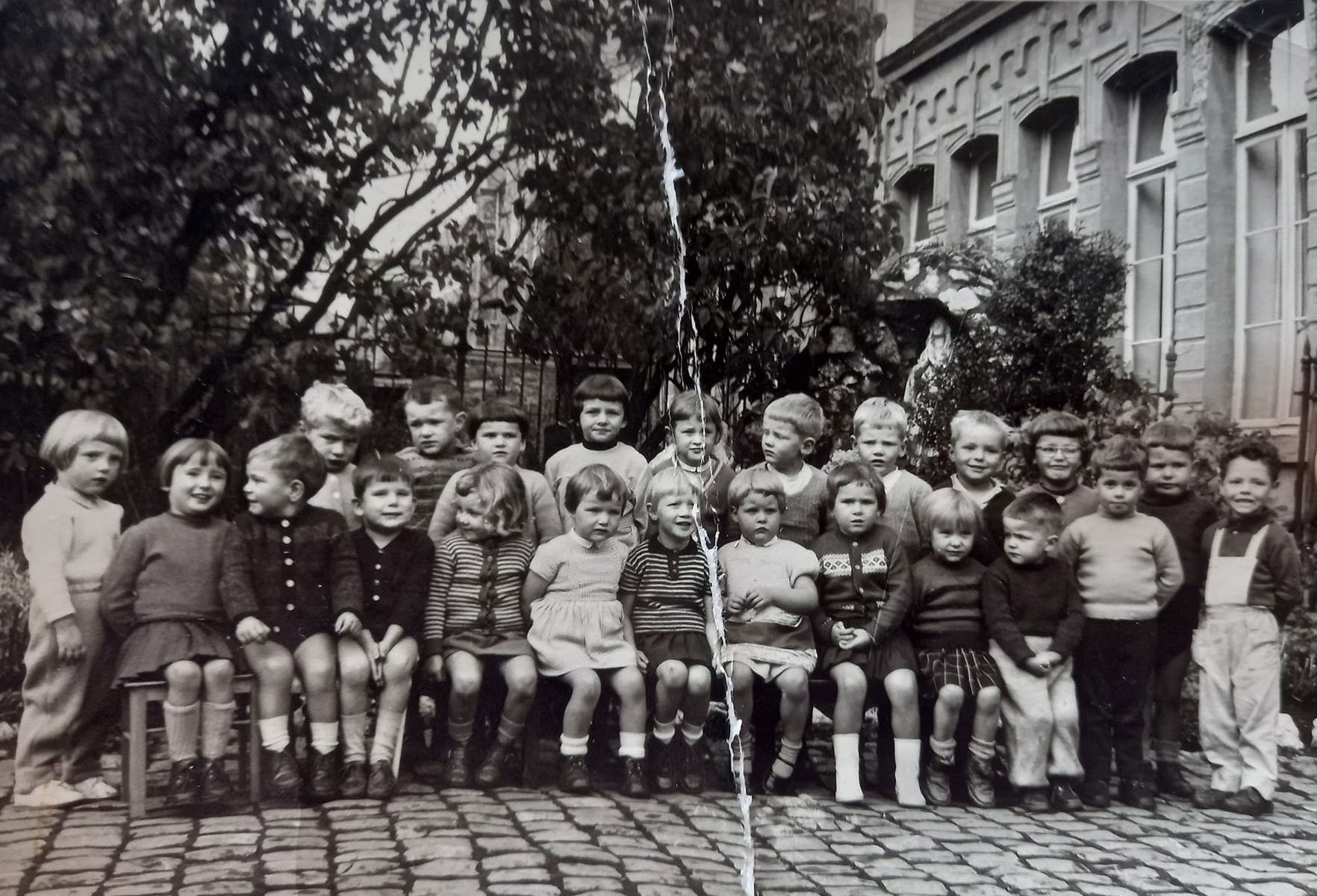 Ecole communale Libin début des années 60