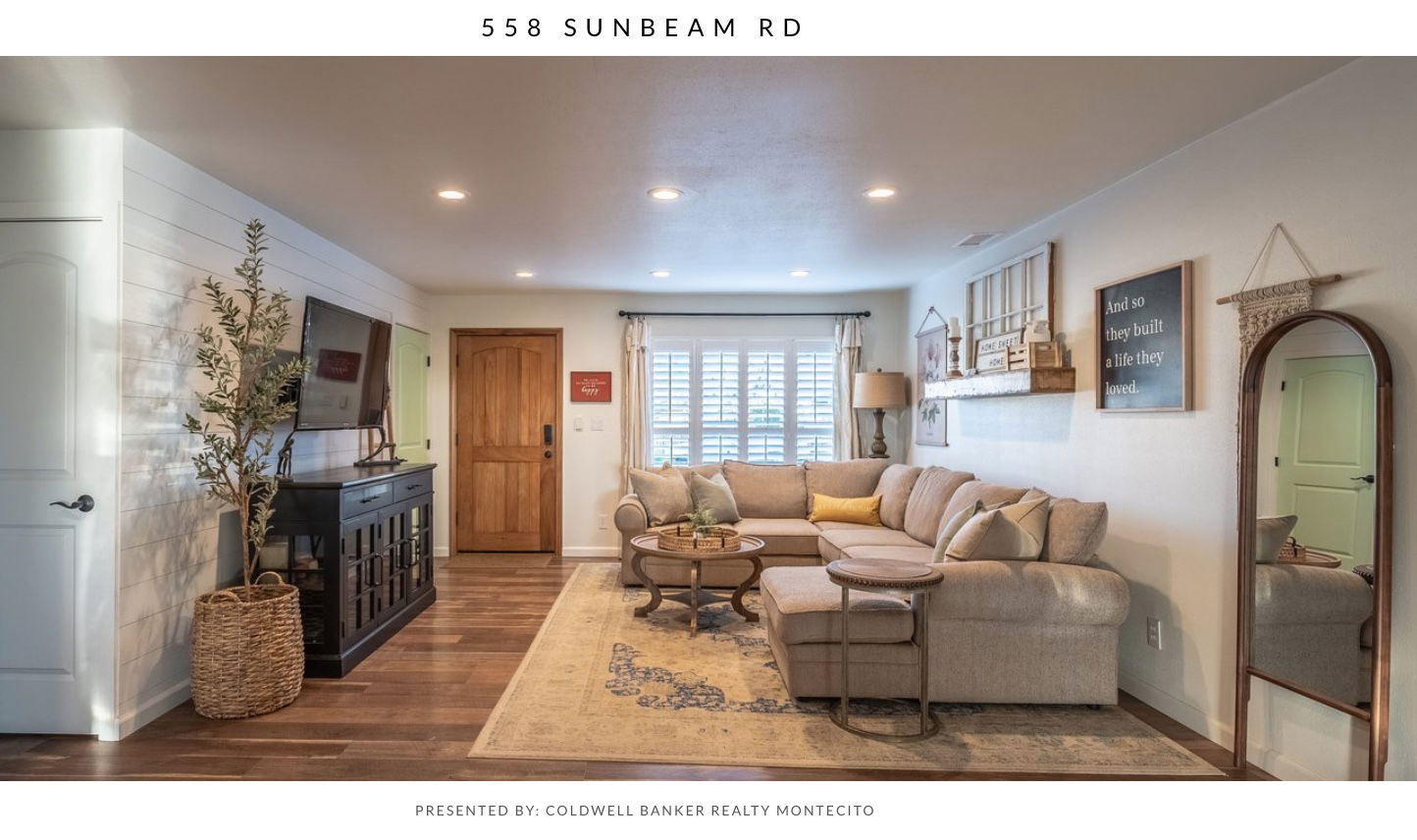 558 Sunbeam Rd  | in Escrow |