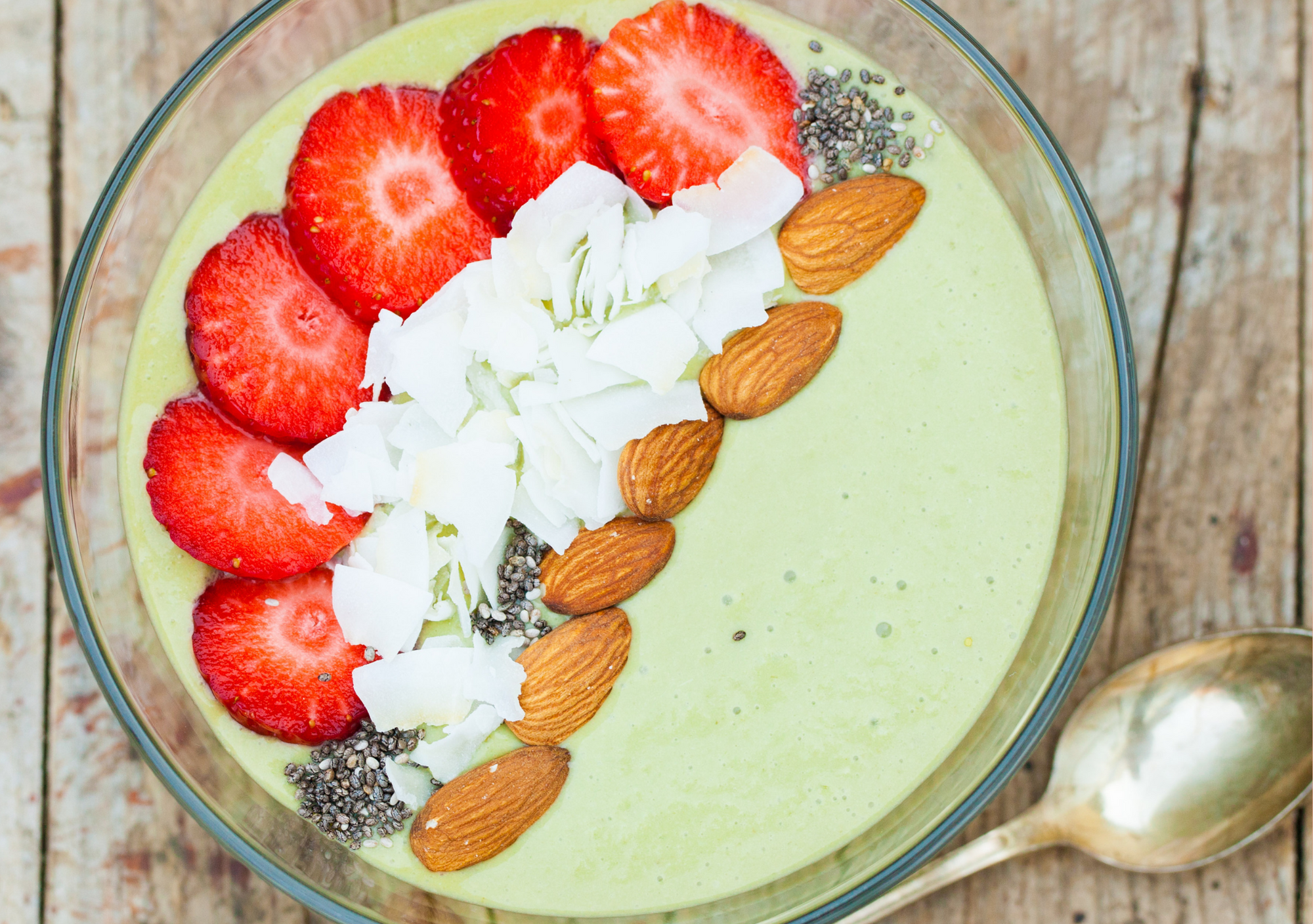 Matcha-Peanut Butter Smoothie