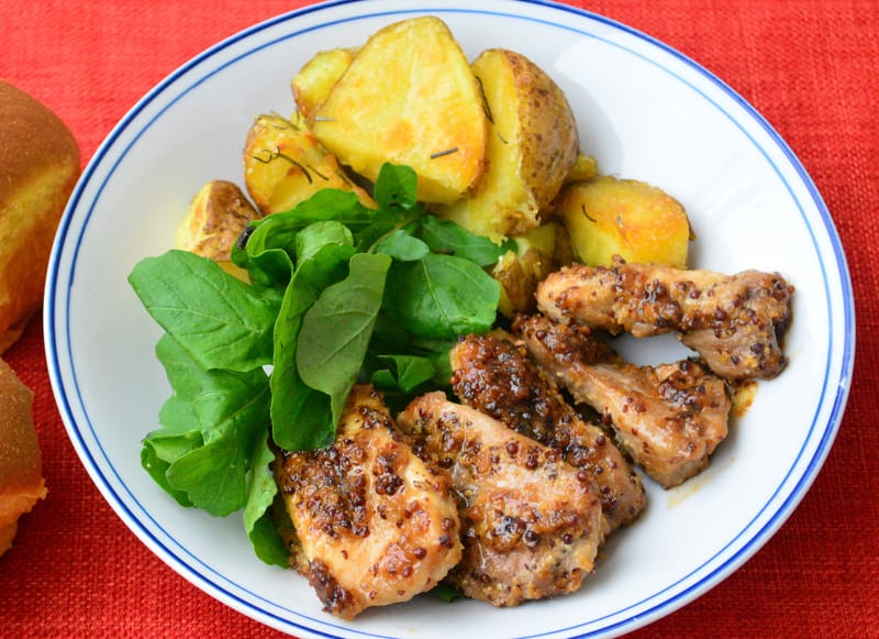 Miso Honey Mustard Chicken - Alphajiri Greengrocer