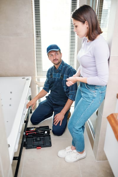 Restauration de baignoire