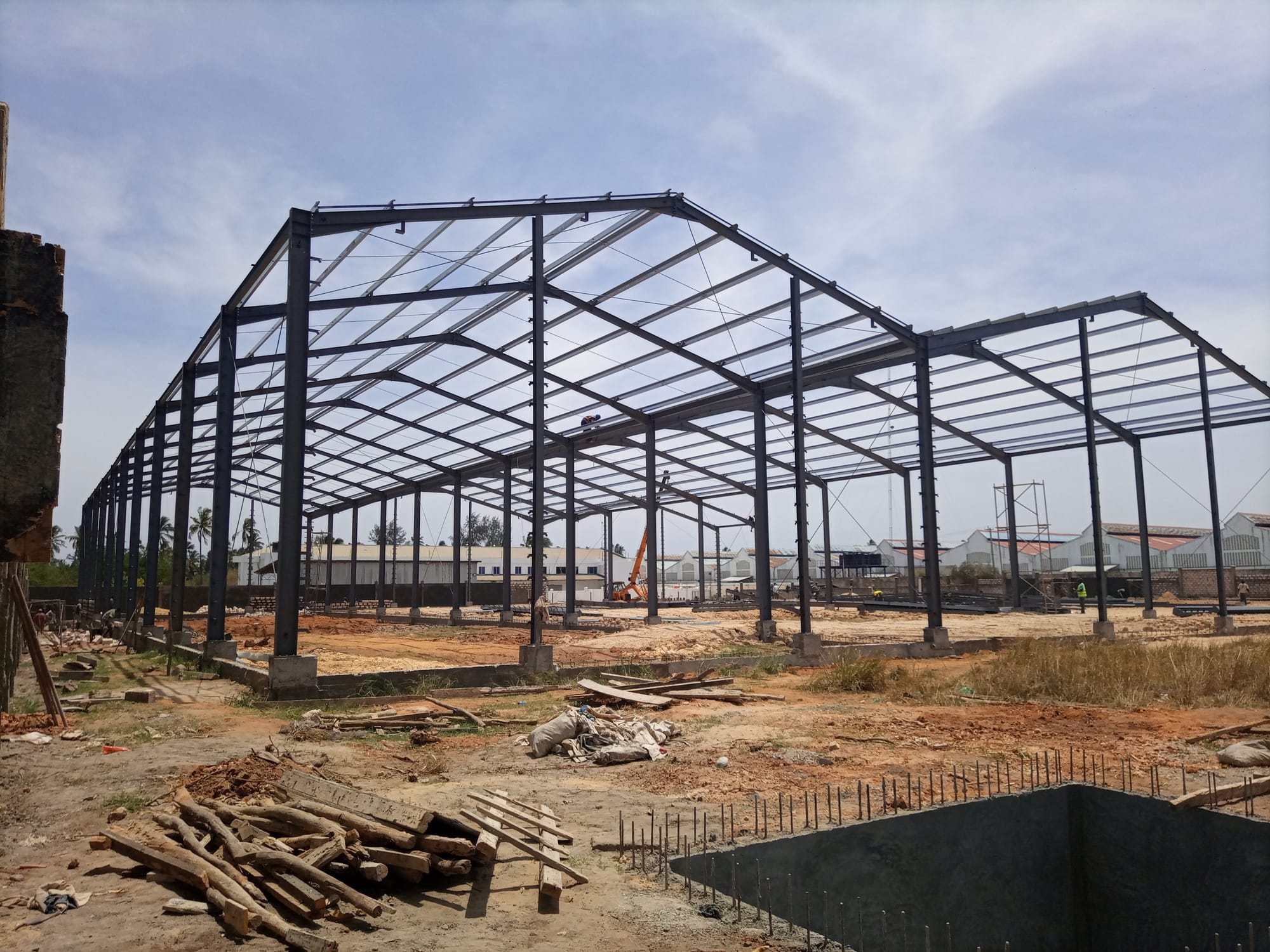 Mega Warehouses for Plastics Factory, Mombasa