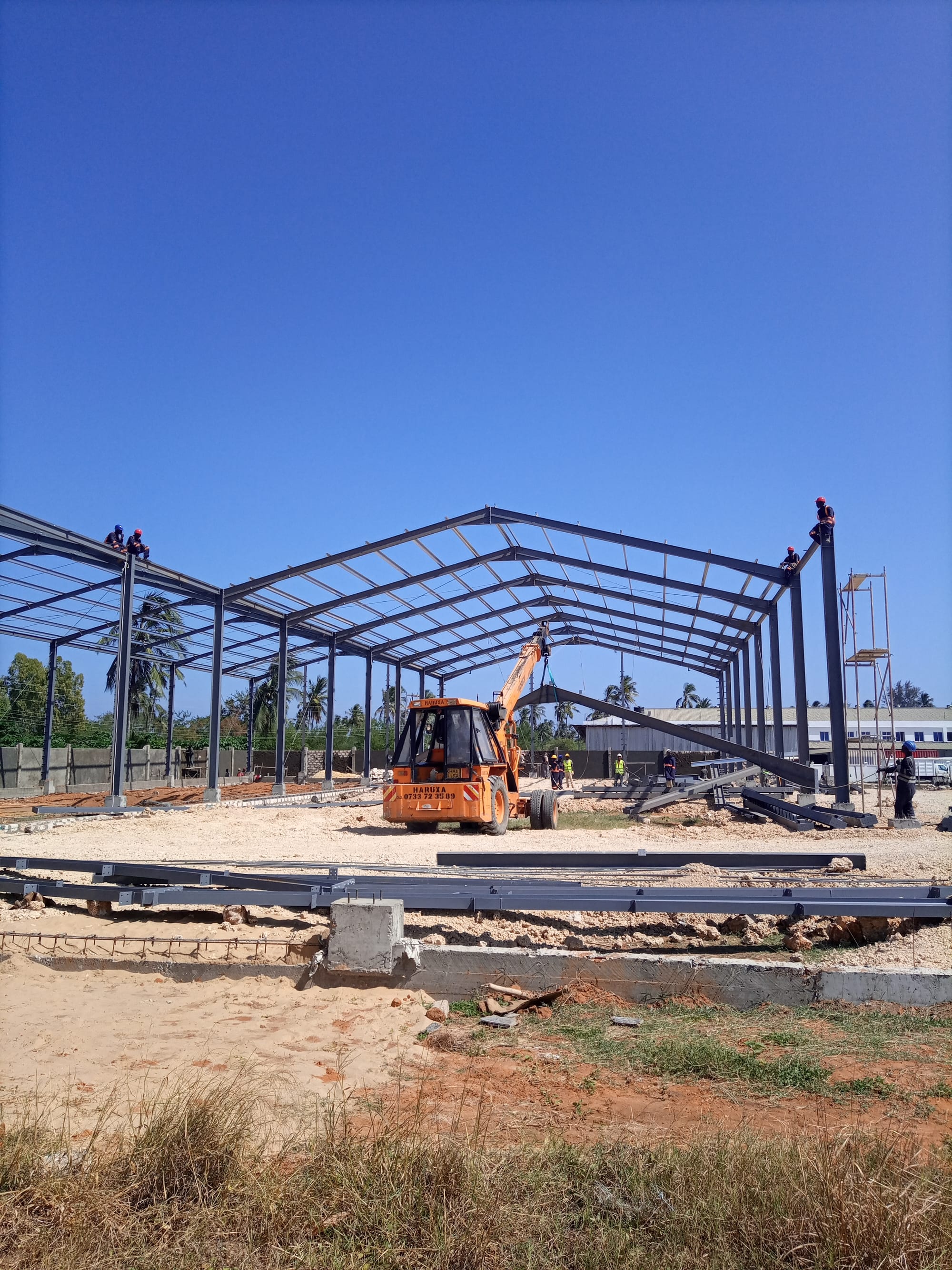 Mega Warehouses for Plastics Factory, Mombasa