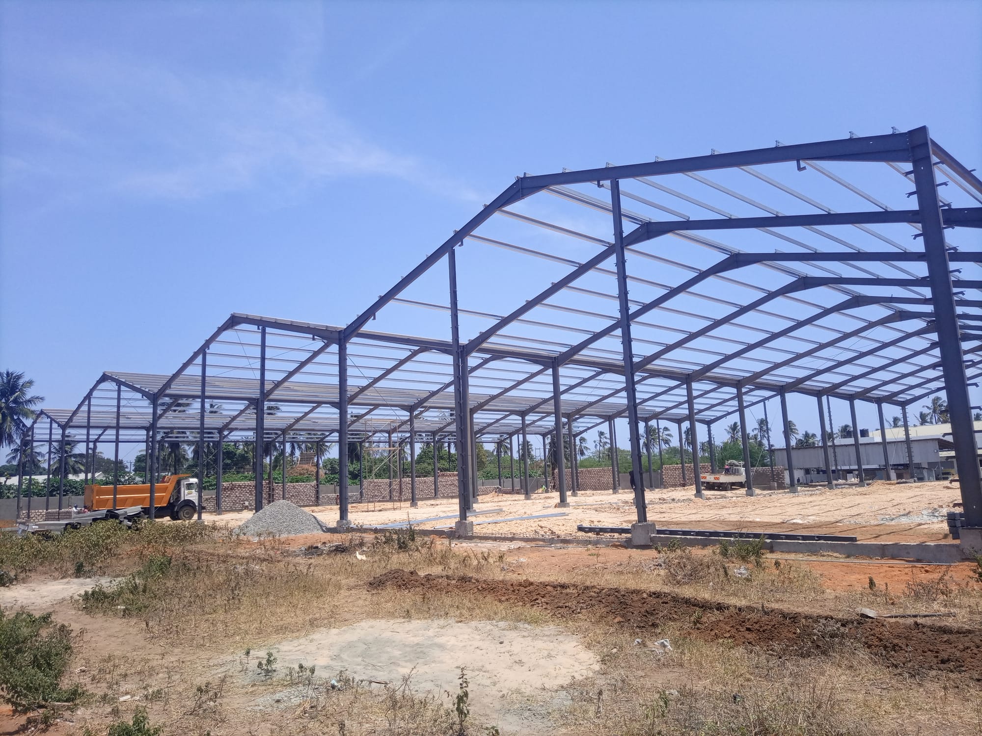 Mega Warehouses for Plastics Factory, Mombasa