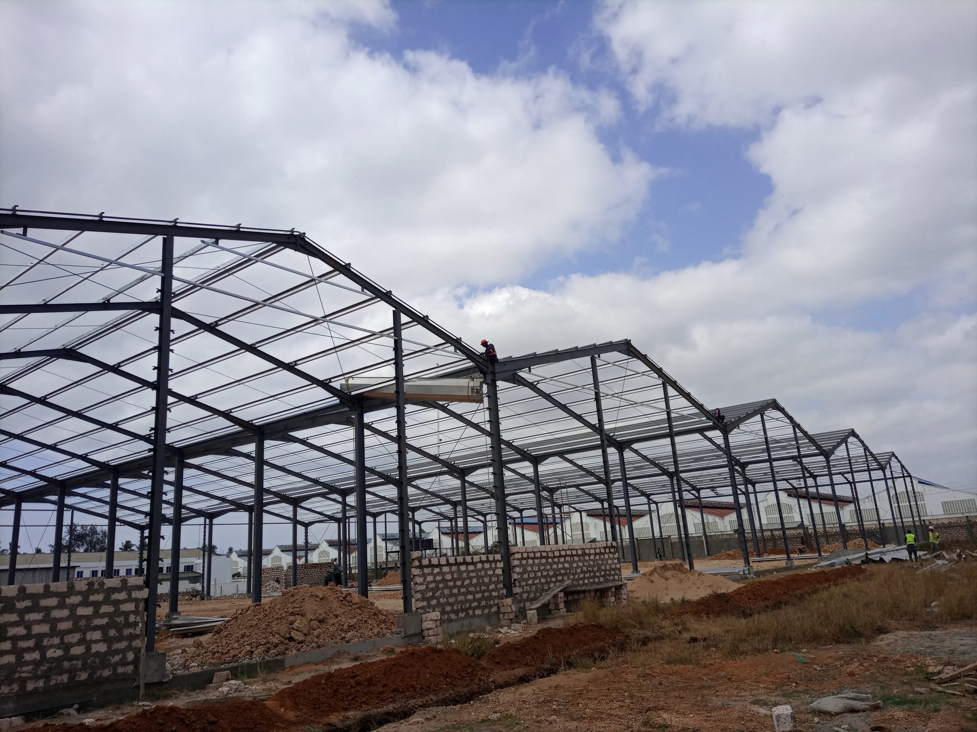 Mega Warehouses for Plastics Factory, Mombasa