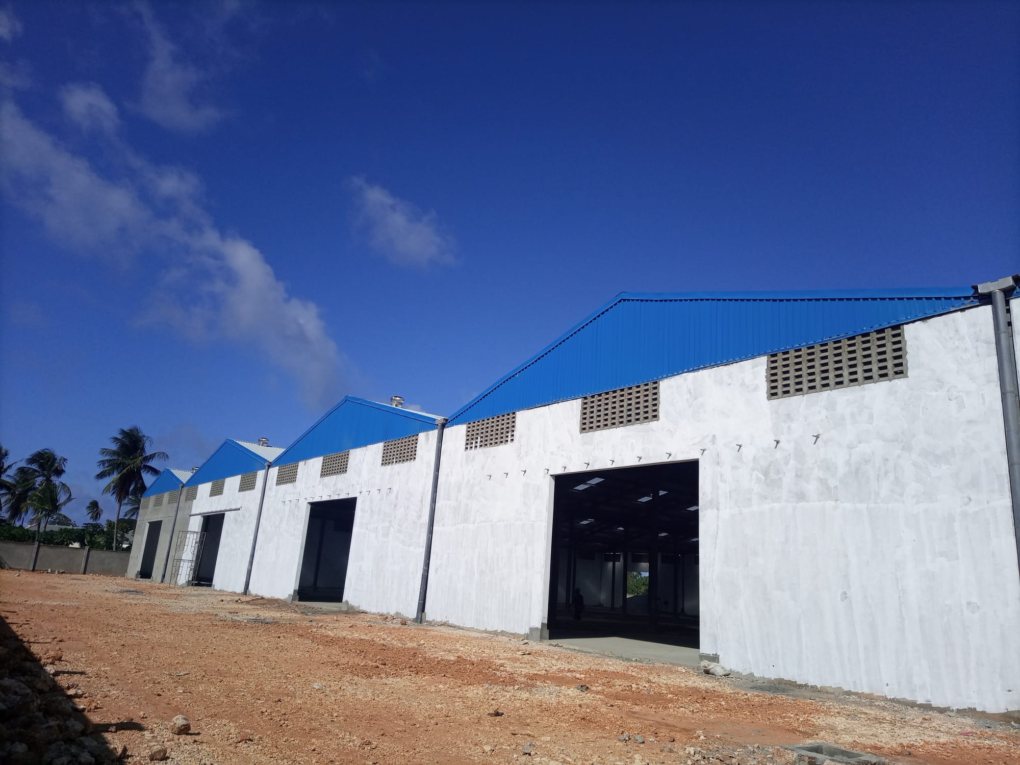 Mega Warehouses for Plastics Factory, Mombasa