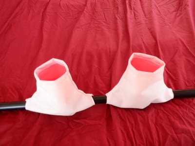 Heat and light reflective pogies  image